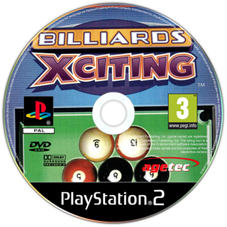 Billiards Xciting media 5 for Playstation 2